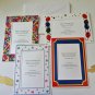 Creative Memories Vintage Four Photo Greeting Cards w/Envelopes Scrapbooking
