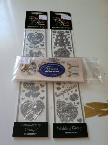 Wedding Stickers for Scrapbooking