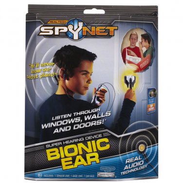 NEW! Spy Net Super Hearing Device Bionic Ear with Audio Earphone