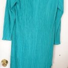 Jordan Ari BLUE/GREEN TIERED Dress - Size 10 Solid Color