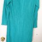 Jordan Ari BLUE/GREEN TIERED Dress - Size 10 Solid Color