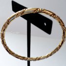 Gold Rope Bracelet Bangle