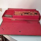 Vintage Childs Boys & Girls Aldine Letter Blocks Printing Press
