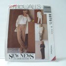 UNCUT McCall's Easy Sewing Pattern #6979 Pants Tunic Misses Size 8, 10, 12