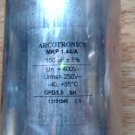 150uF 400VDC MKP arcotronics 2pcs capacitors