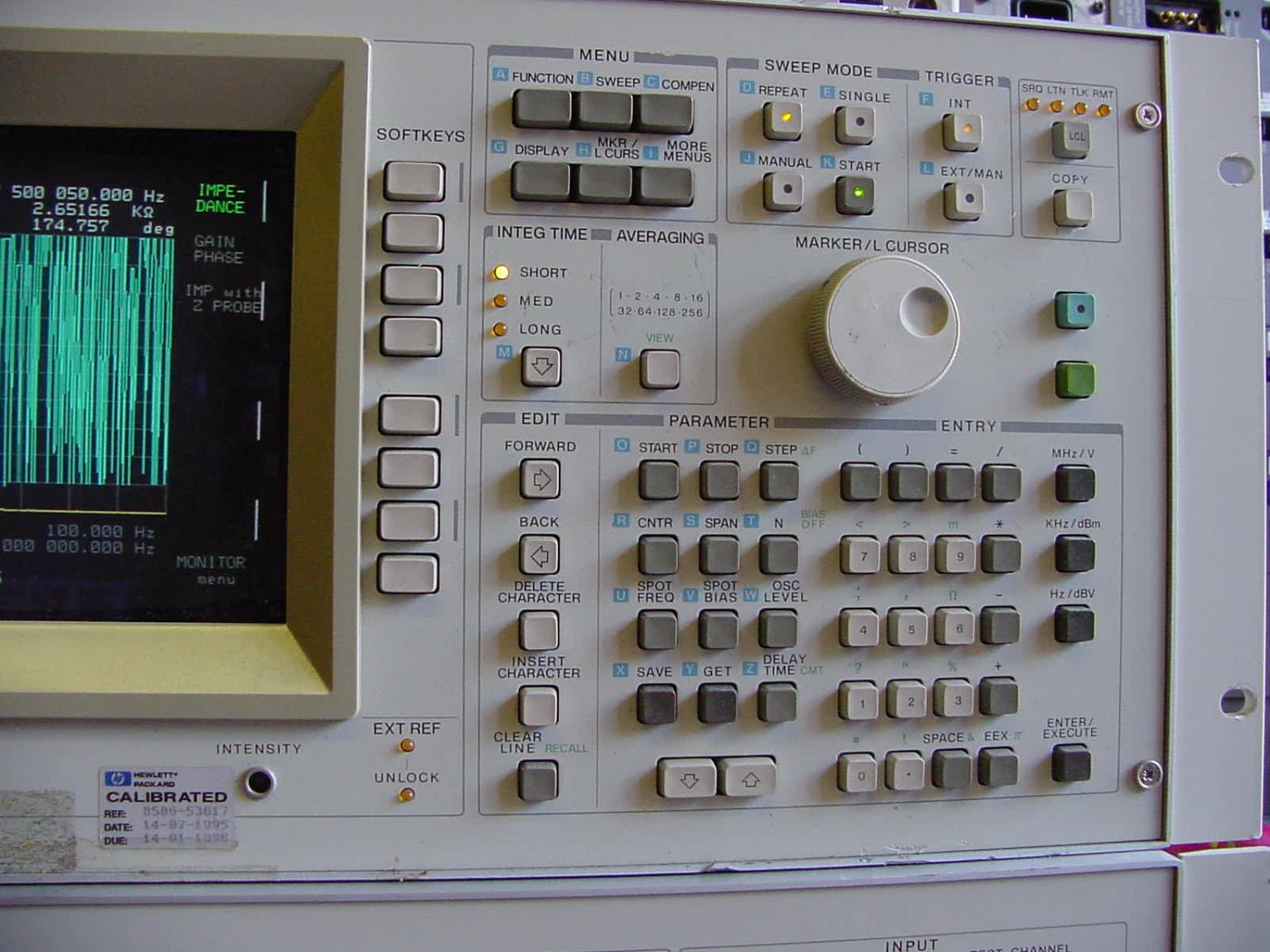 Hewlett Packard 4194A Impedance/Gain-Phase Analyzer