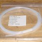PTFE Teflon clear Tube 197inch 1/32inch  2pcs.