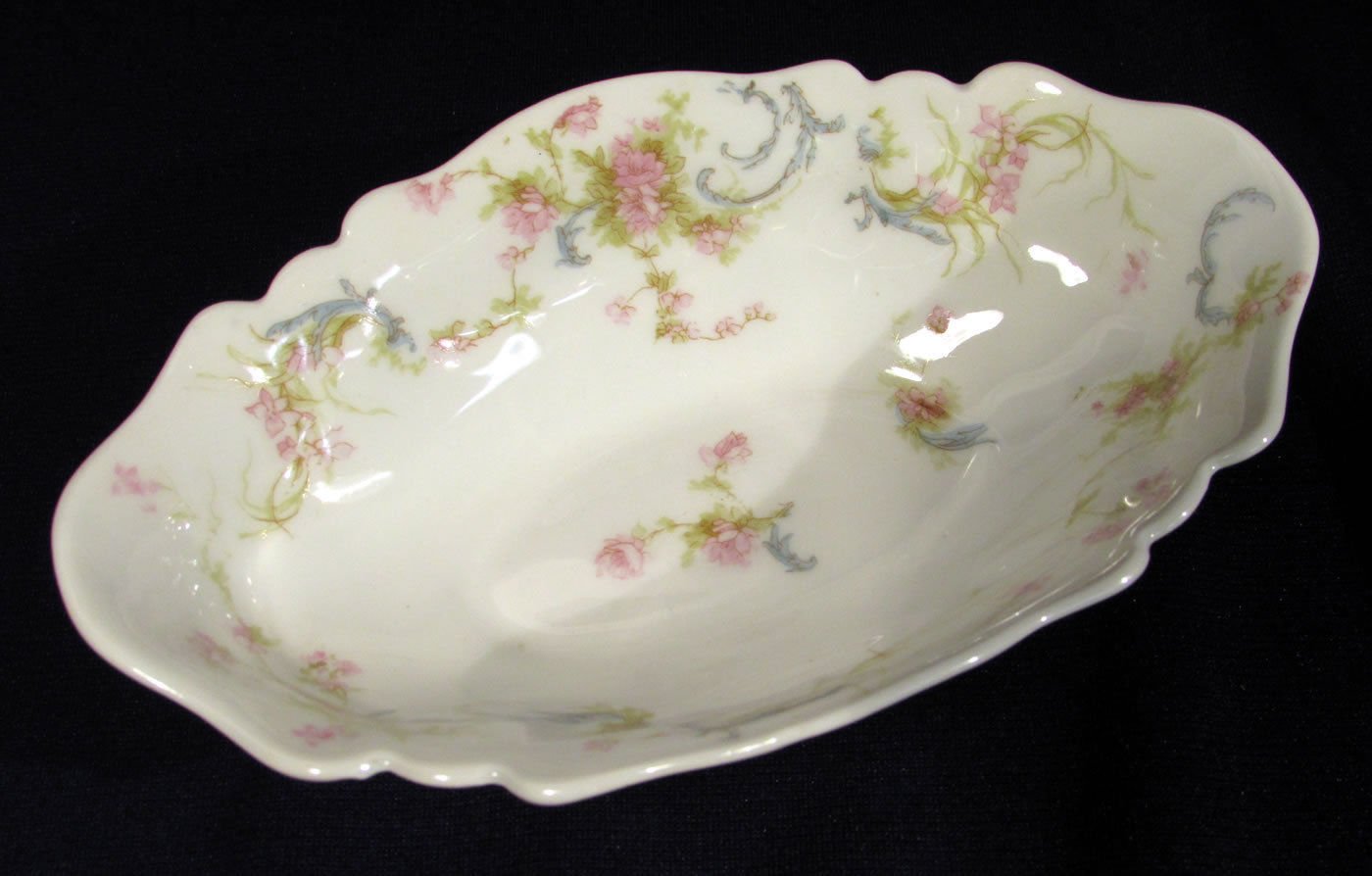 Vintage Haviland And Co Limoges France Olive Relish Dish Schleiger 57