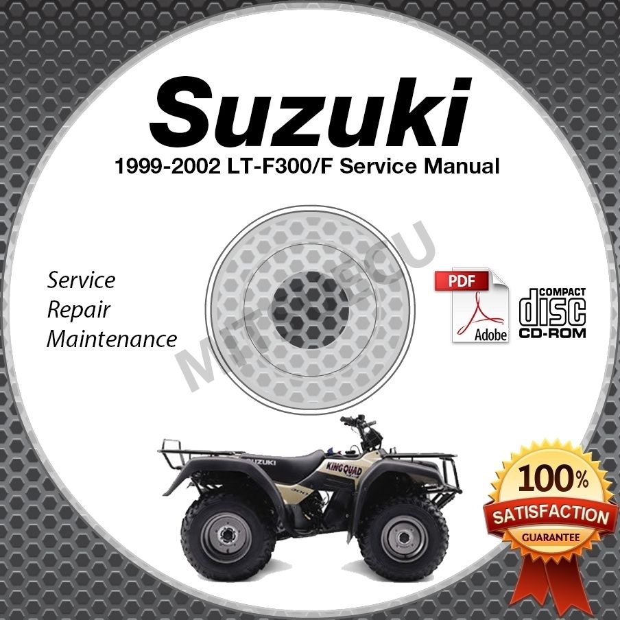 SUZUKI LTA400 EIGER 400 2002 2003 2004 2005 2006 2007 SERVICE