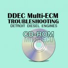 Detroit Diesel DDEC Multi ECM Troubleshooting Manual CD ROM diagnostics 6SE496