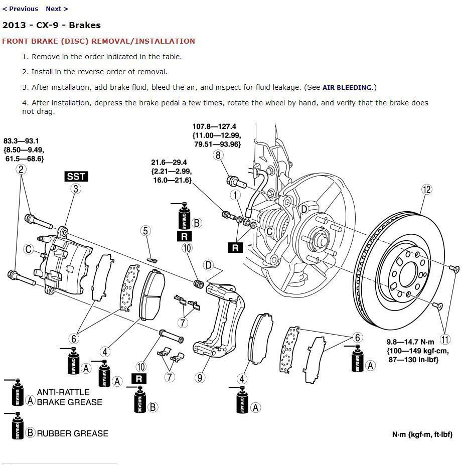 2013 Mazda CX-9 Service Manual CD ROM workshop repair 3.7L MZR CX9