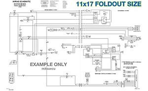 Bobcat 463 Loader Hydraulic & Electrical Schematics 11x17 FOLDOUTS [538