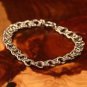 Silver Bracelet W/ Charm - Heart 925 Solid Sterling Silver 7-7.75 inches