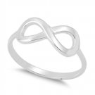 Silver Ring - Infinity Ring Promise Sterling Silver