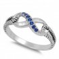 Silver Ring - Infinity Ring Promise Sterling Silver