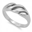 925 Solid Sterling Silver Ring Band 6 mm (0.27 inch)