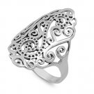 925 Solid Sterling Silver Ring Band 29 mm