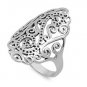925 Solid Sterling Silver Ring Band 29 mm