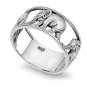 925 Solid Sterling Silver Ring - Elephant Band