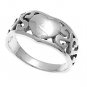 925 Solid Sterling Silver Ring Band 10mm