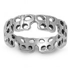 925 Solid Sterling Silver Ring Band 6 mm