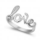 925 Solid Sterling Silver Ring - Love Band 7 mm