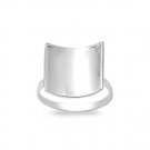 925 Solid Sterling Silver Ring Band 14 mm (0.58 inch)