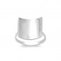 925 Solid Sterling Silver Ring Band 14 mm (0.58 inch)