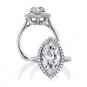 2CT Emerald Cut Lavender CZ Solitaire Ring Sterling Silver LAVENDER