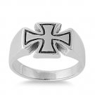 925 Solid Sterling Silver Ring Band 9 mm (0.37 inch)