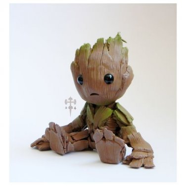 Baby Groot Statue