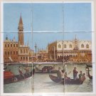 Italy Ceramic Tile Mural #2 Caneletto > The Bucintoro returning to the Moto Italy Ceramic Tile Mural #2 Caneletto > The Bucintoro returning to the Moto