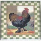 Rooster Ceramic Tile Chicken Talbot 6"x 6" Kiln Fired Decor Back Splash Rooster Ceramic Tile Chicken Talbot 6"x 6" Kiln Fired Decor Back Splash