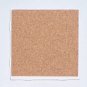 Vineyard Champagne Ceramic Tile Coasters with full cork backs Set 2 Kiln Fired