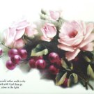 Rose with verse Ceramic Accent Tile 5" x 7" Kiln Fired Decor Rose with verse Ceramic Accent Tile 5" x 7" Kiln Fired Decor