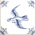 Swallow Ceramic Tiles Mythology Sea Creatures and Monsters Delft Design 4.25” x 4.25” Swallow Ceramic Tiles Mythology Sea Creatures and Monsters Delft Design 4.25” x 4.25”