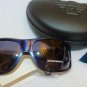 EMPORIO ARMANI= GENUINE SUNGLASSES AND CASE WRAPAROUND AUTHENTIC CERTICATE