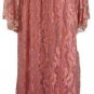 NEW VINTAGE SMOCK LACE TUNIC DRESS- 22 24 victorian downton boho  NWT