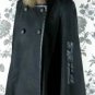 NEW BLACK CAPE COAT JACKET-10 12 14 victorian steampunk vintage edwardian NWT