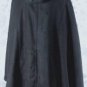 NEW BLACK CAPE COAT JACKET-10 12 14 victorian steampunk vintage edwardian NWT