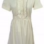 NEW EDWARDIAN FRILL HIGH NECK DRESS TUNIC victorian steampunk wedding lolita