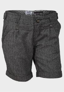 NEW=WOOL HERRINGBONE TWEED LONG  SHORTS HOTPANTS-8 10 12 14 16  steampunk NWT