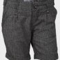 NEW=WOOL HERRINGBONE TWEED LONG  SHORTS HOTPANTS-8 10 12 14 16  steampunk NWT