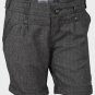 NEW=WOOL HERRINGBONE TWEED LONG SHORTS HOTPANTS-8 10 12 14 16 steampunk NWT