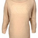 NEW Morgan designer Pink fluffy cable knit warm soft jumper sweater cardigan-10