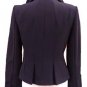 NEW black blazer fitted high neck riding jacket-12 victorian steampunk goth