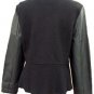 NEW black blazer riding jacket-12 14 16 100% WOOL victorian steampunk goth plus