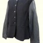 NEW black blazer riding jacket-12 14 16 100% WOOL victorian steampunk goth plus