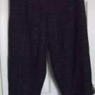 Nautica Mens Sleepwear Lounging Pants Checker Pattern size Large
