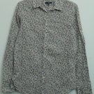 Gap Womens Large Long Sleeve Button Down Floral Pattern Blouse Casual Top Shirt